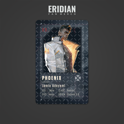 Valorant Agent Number ID Card