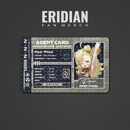 Zenless Zone Zero Agent Card