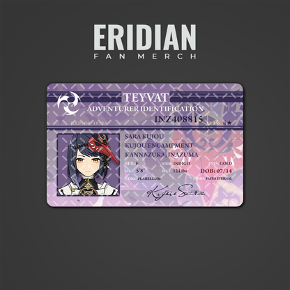 Genshin Impact Adventurer Identification