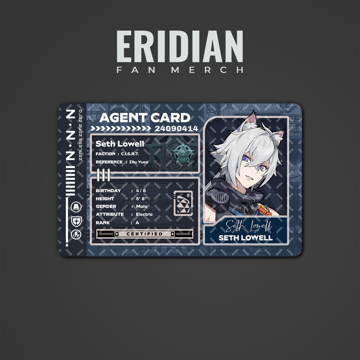 Zenless Zone Zero Agent Card