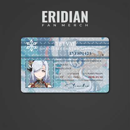 Genshin Impact Adventurer Identification