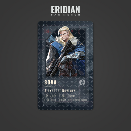 Valorant Agent Number ID Card