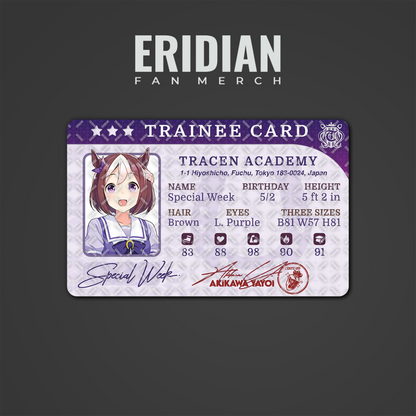 Umamusume Trainee Card