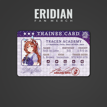 Umamusume Trainee Card