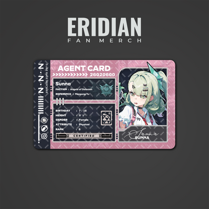 Zenless Zone Zero Agent Card