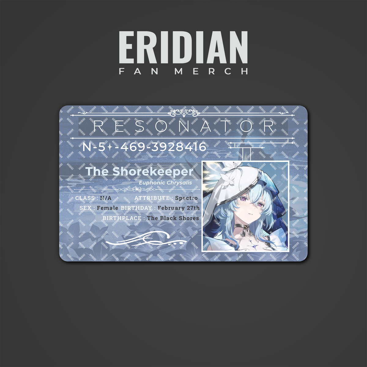 Wuthering Waves Resonator ID Card