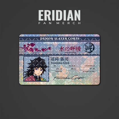 Demon Slayer Corps Member Identification