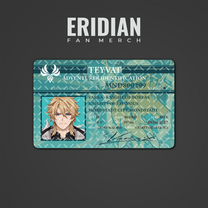 Genshin Impact Adventurer Identification