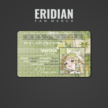 Wuthering Waves Resonator ID Card