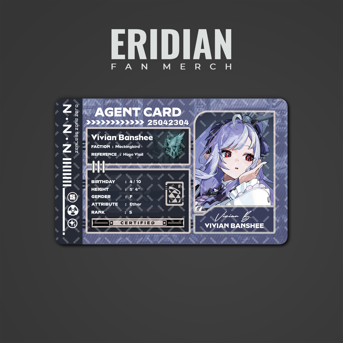 Zenless Zone Zero Agent Card