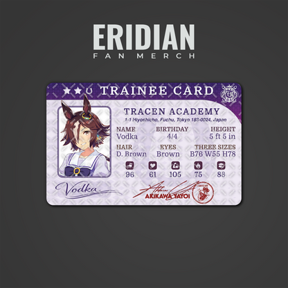Umamusume Trainee Card