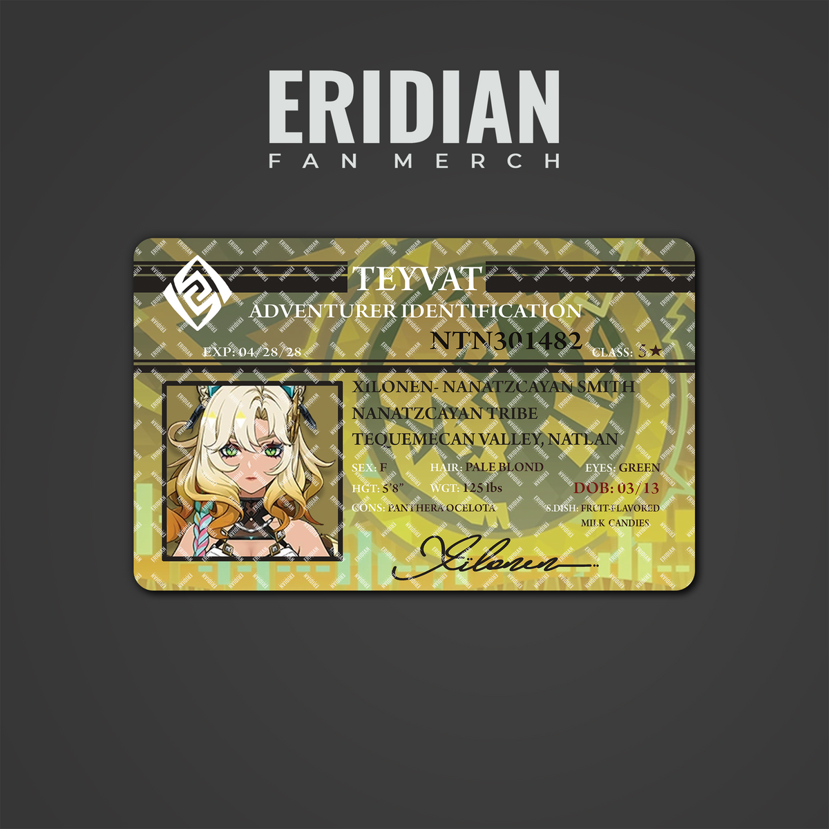 Genshin Impact Adventurer Identification