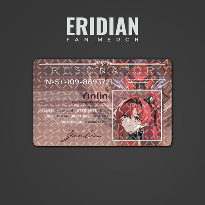 Wuthering Waves Resonator ID Card