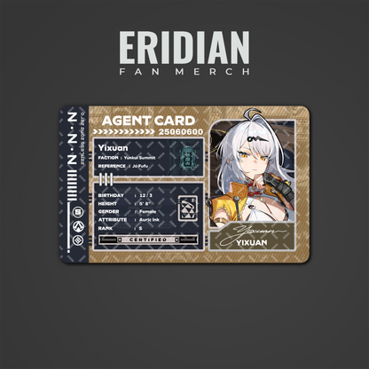 Zenless Zone Zero Agent Card
