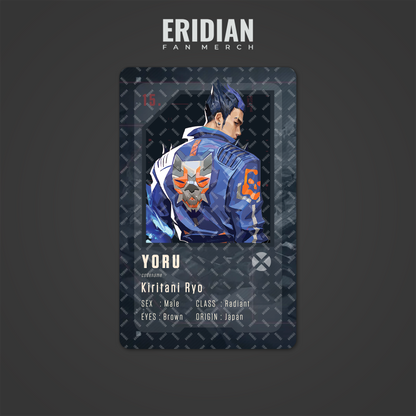 Valorant Agent Number ID Card