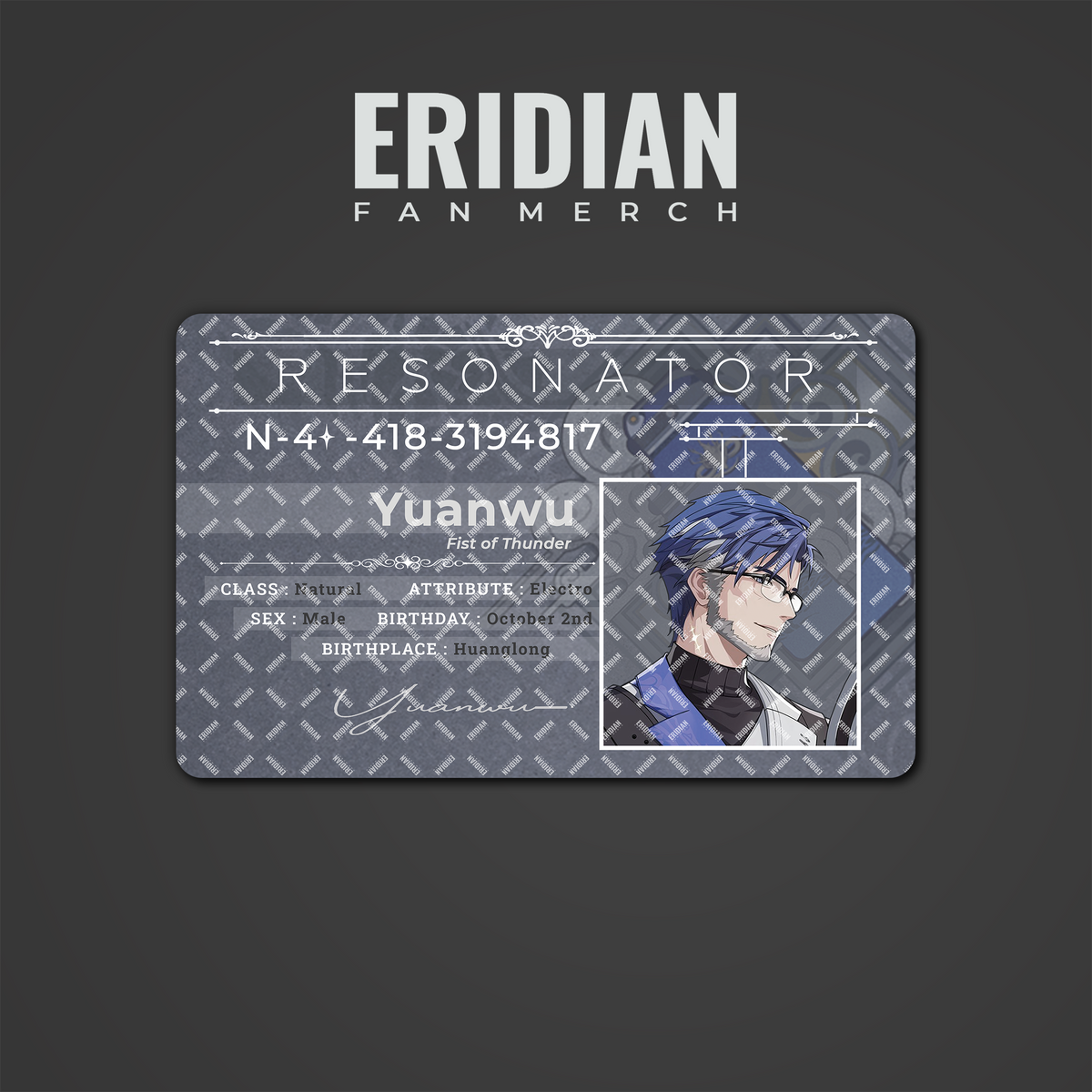 Wuthering Waves Resonator ID Card