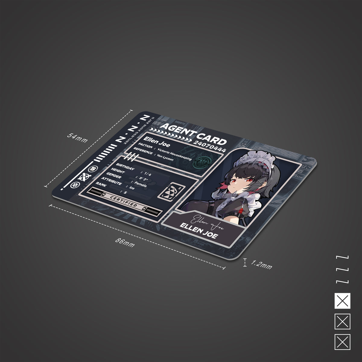 Zenless Zone Zero Agent Card